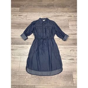 Time and Tru faux Jean dress size S